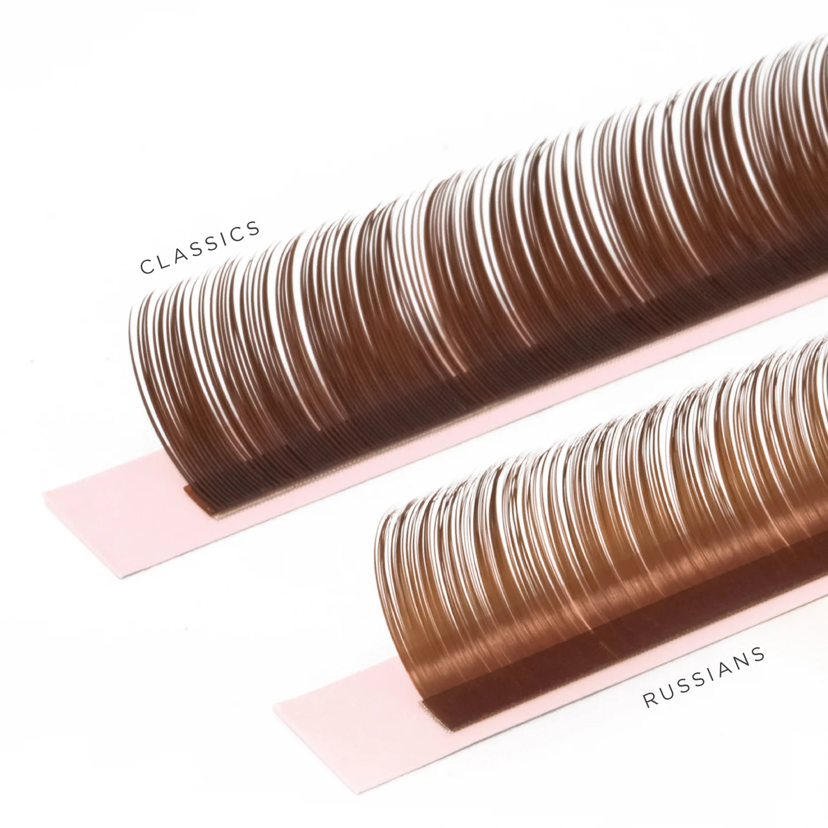 Medium Brown Mixed Lashes - Image 3